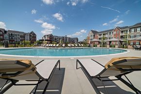 Montgomery apartment for rent - Sparkling Swimming Pool at Montgomery Place Apartments, Montgomery, IL, 60538