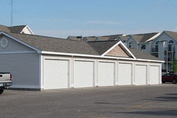 Garages with remote opener offered