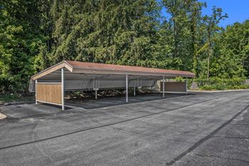 Reserved carport parking