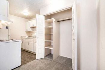 Ample closet space