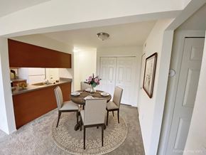 Wixom apartment for rent - Iris View Dining Room at Stone Ridge Apartments, Michigan
