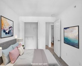 Batavia apartment for rent - Tulip Layout Model Bedroom at LakePointe Apartments, 45103