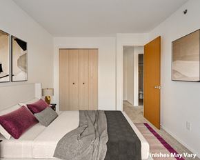 Clinton Twp apartment for rent - Lily Layout Bedroom with Closet at The Harbours Apartments, MI