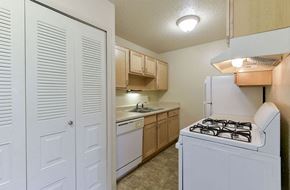Springfield apartment for rent - Kitchen with Dishwasher at Old Monterey Apartments in Springfield, MO