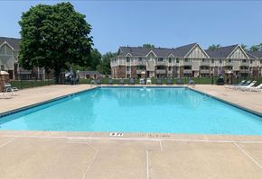Michigan City apartment for rent - Refreshing Pool With Sundeck at Normandy Village Apartments in Michigan City, IN