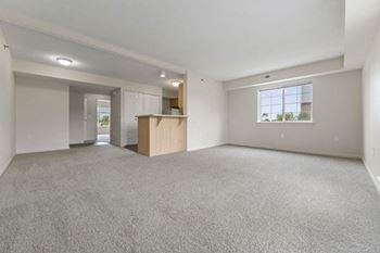Enlarged living room