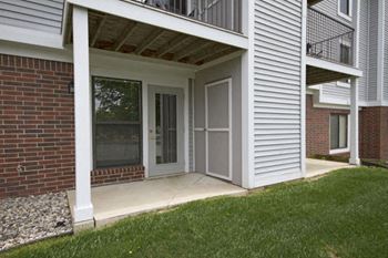 French door to patio