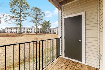 Private balcony