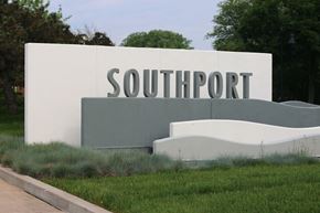 Belleville apartment for rent - Entrance sign at Southport Apartments in Belleville, MI 48111