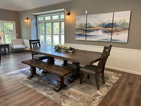 Kalamazoo apartment for rent - community building dining area at Tall Oaks Apartment Homes in Kalamazoo, MI 49009