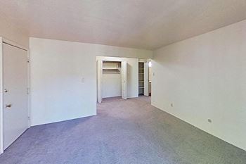 Ample closet space