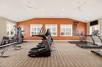 24-Hour fitness center with wi-fi