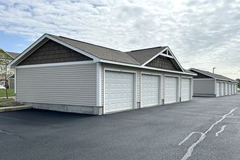 Garages with remote openers offered for $90 per month based on availability