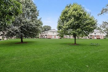 Park-like grounds with picnic areas