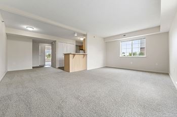 Enlarged living room 