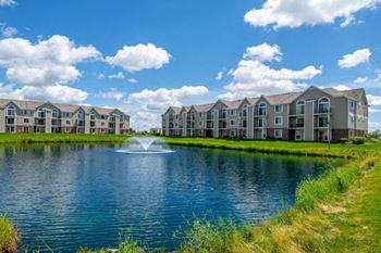 Beautiful pond views