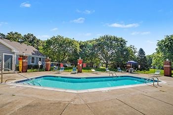 Refreshing swimming pool