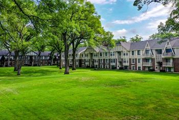 Park-like grounds with picnic areas
