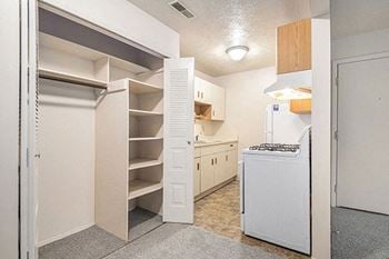 Lots of closet space 