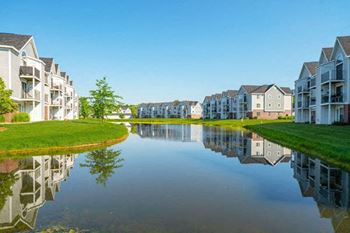 Gorgeous setting with pond views