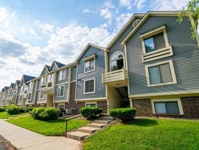 South Bend apartment for rent - Elegant Exterior View at Hurwich Farms Apartments, South Bend, 46628