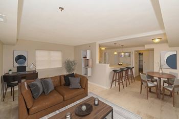 Enlarged living room