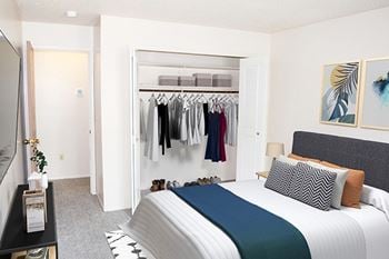 Spacious closets