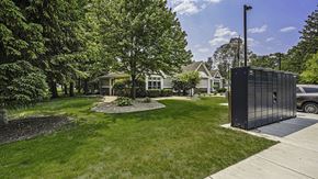 Toledo apartment for rent - Amazon Hub package lockers at Orchard Lakes Apartments, Toledo, 43615