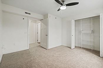 Walk-in closets with wardrobe organizers