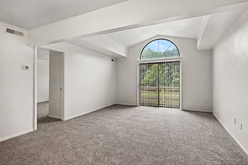 Third-floor cathedral ceiling available