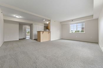 End style with enlarged living room