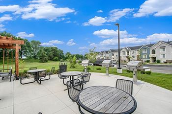 Grilling stations with seating 