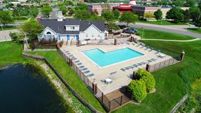 Grand Rapids apartment for rent - Resort Inspired Pool at The Crossings Apartments, Grand Rapids, MI, 49508