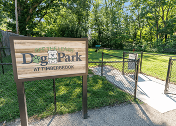 Leash-free dog park