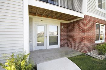 Apartments with patio or balcony