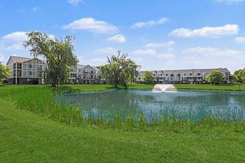 Park-like grounds with ponds and picnic areas
