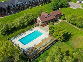 Kentwood apartment for rent - Aerial View Of Pool at Wingate Apartments, Kentwood, MI, 49512