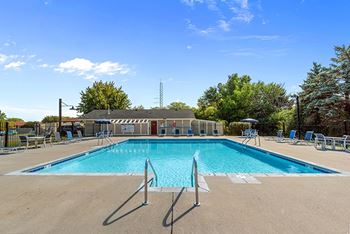 Outdoor pool with wi-fi