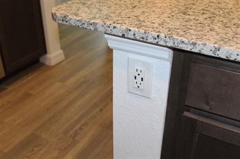 Usb charging station outlet in kitchens