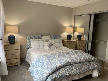 Premium carpeting in bedrooms