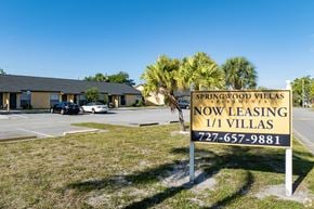 Pinellas Park apartment for rent - Springwood Villas is now leasing 1/1 villas.