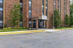 Kansas City apartment for rent - A brick building with a sign that says "Chilton House".