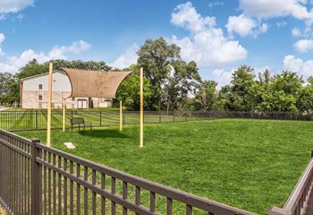 Sprawling bark park