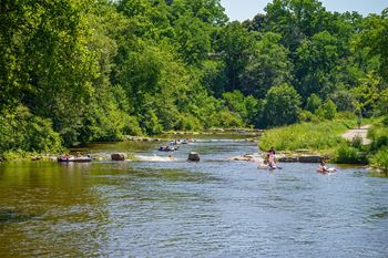 Adjacent to huron river recreation area