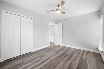 Spacious closets