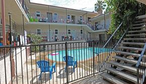Panorama City apartment for rent - Pool outside of gate