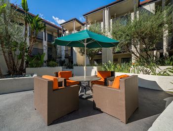 Picnic area with barbecue