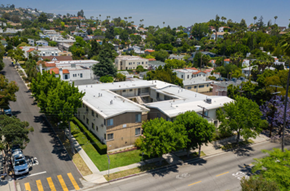 Los Angeles apartment for rent - Areal View of the Franklin Building