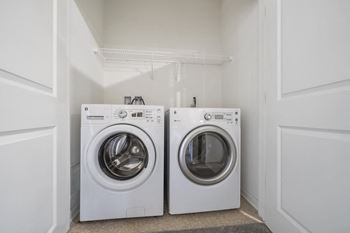 Washer and dryer in unit