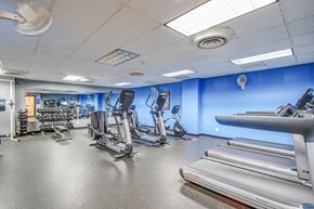 Chevy Chase apartment for rent - Fully Equipped Gym with Cardio and Free Weights